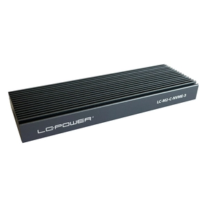 Ohišje za M.2 SSD disk LC-Power LC-M2-C-NVME-3 NVMe (PCIe) USB-C