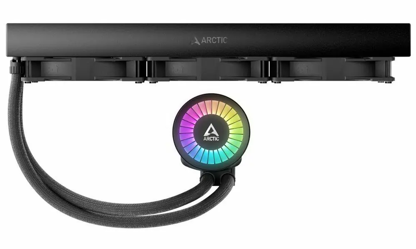 Vodno hlajenje za procesor Arctic Liquid Freezer III 420 A-RGB Black