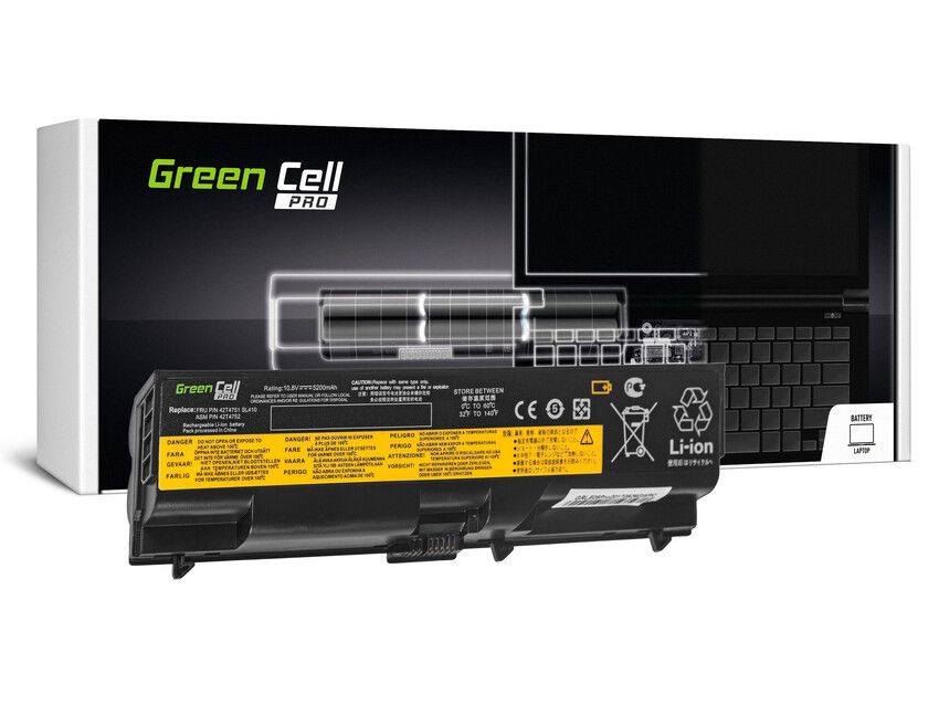 Green Cell baterija 42T4795 PRO za Lenovo ThinkPad T410 T420 T510 T520 W510 SL410, Edge 14 (LE05PRO)