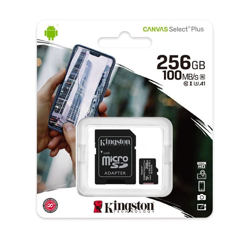 Spominska kartica microSD 256GB Kingston