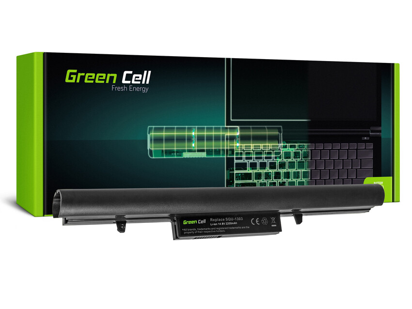Green Cell baterija SQU-1303 SQU-1309 za Haier 7G X3P, Hasee K480N Q480S UN43 UN45 UN47 (AS93)