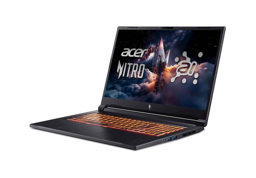 Prenosnik ACER Nitro 17 ANV17-61-R6YY R9-365/32GB/SSD 1TB/17,3''FHD IPS 144Hz/RTX 5070/NoOS