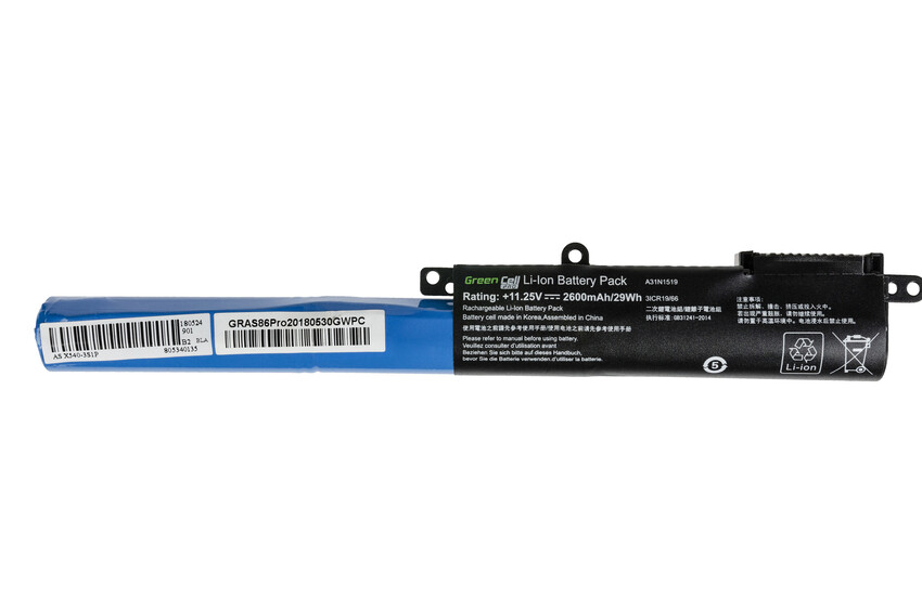 Green Cell baterija PRO A31N1519 za Asus F540 F540L F540S R540 R540L R540M R540MA R540S R540SA X540 X540L X540S X540SA (AS86PRO)