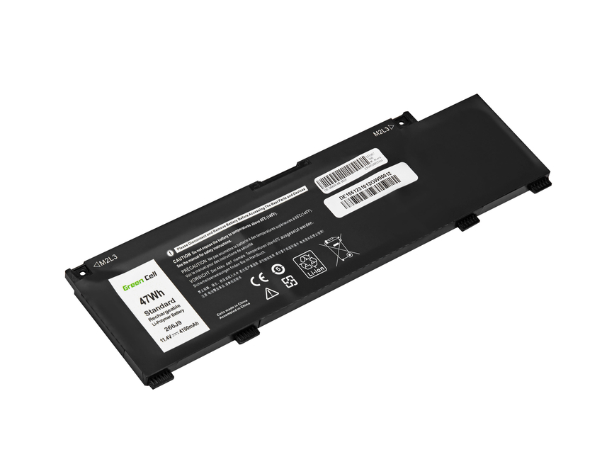 Green Cell baterija 266J9 0M4GWP za Dell G3 15 3500 3590 G5 5500 5505 Inspiron 14 5490 (DE155)