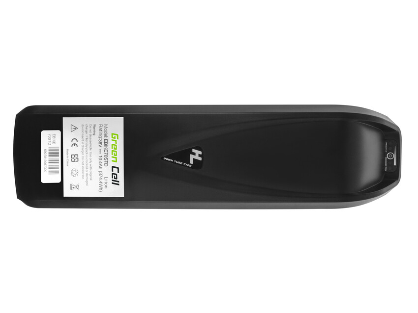 Green Cell baterija 10.4Ah (374Wh) za električna kolesa E-Bikes 36V (EBIKE70STD)