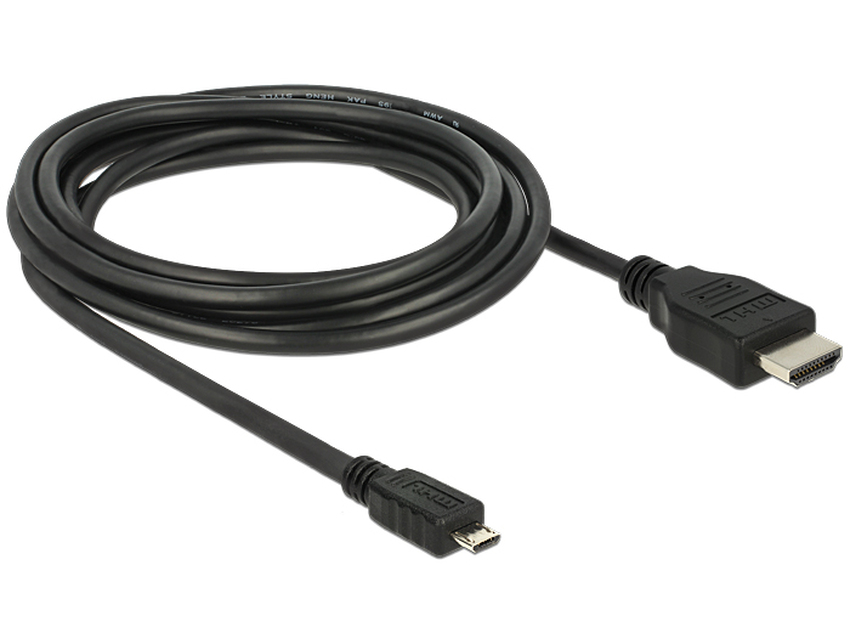 Delock kabel MHL 3.0 moški > High Speed HDMI-A moški 4K 3 m
