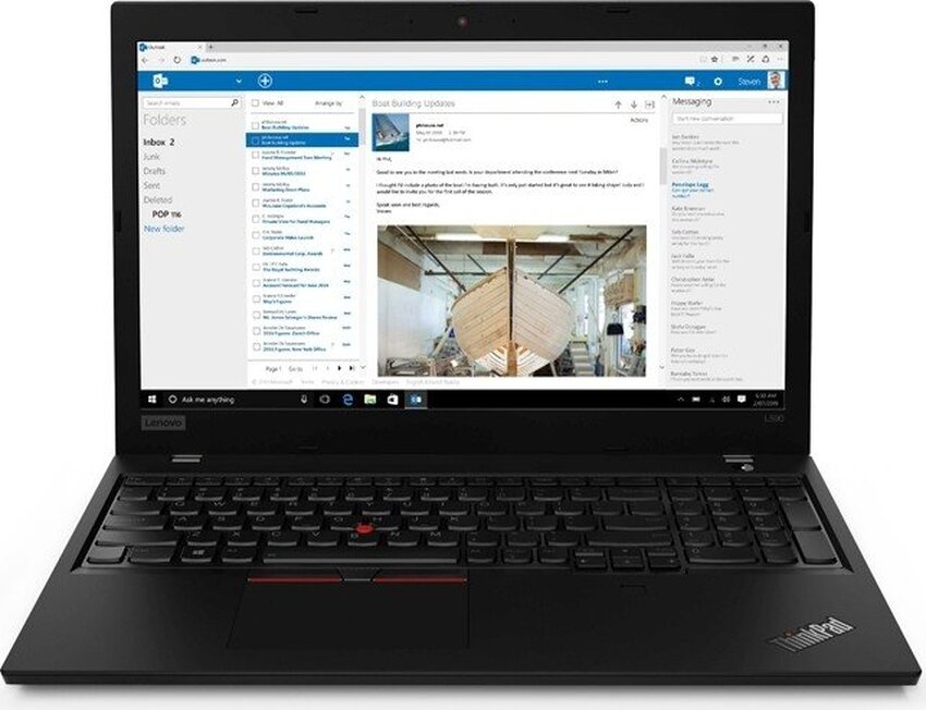 Prenosnik Lenovo ThinkPad L590 / i7 / RAM 8 GB / SSD Disk / 15,6″ FHD