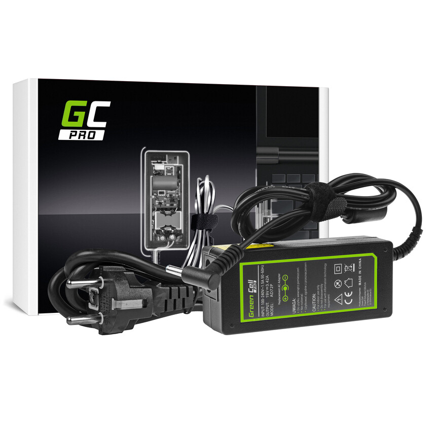 Green Cell PRO polnilec / AC Adapter 19V 3.42A 65W za AsusPro BU400 BU400A PU551 PU551L PU551LA PU551LD PU551J PU551JA (AD72P)