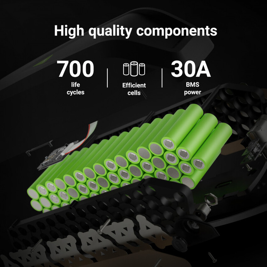 Green Cell® GC PowerMove E-Bike baterija 36V 14.5Ah Li-Ion Down Tube with polnilec (EBIKEGCF01)
