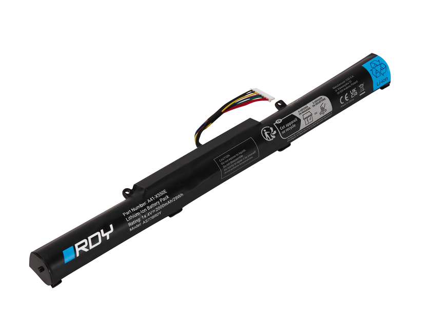 RDY Laptop baterija A41-X550E za Asus A550 F550 F550D K550 K750 R510 R510D R510DP R750 R752L R752LB X450 X550 X550D X750 (AS77BRDY)