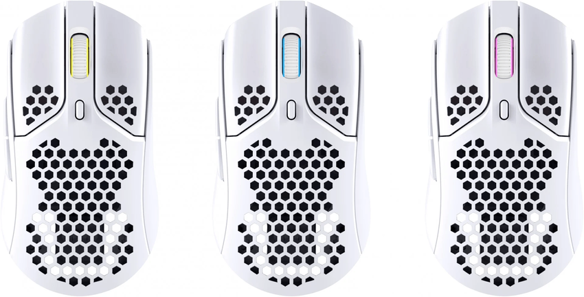 HP HyperX Pulsefire Haste brezžična igralna miška 16000 dpi 61g bela