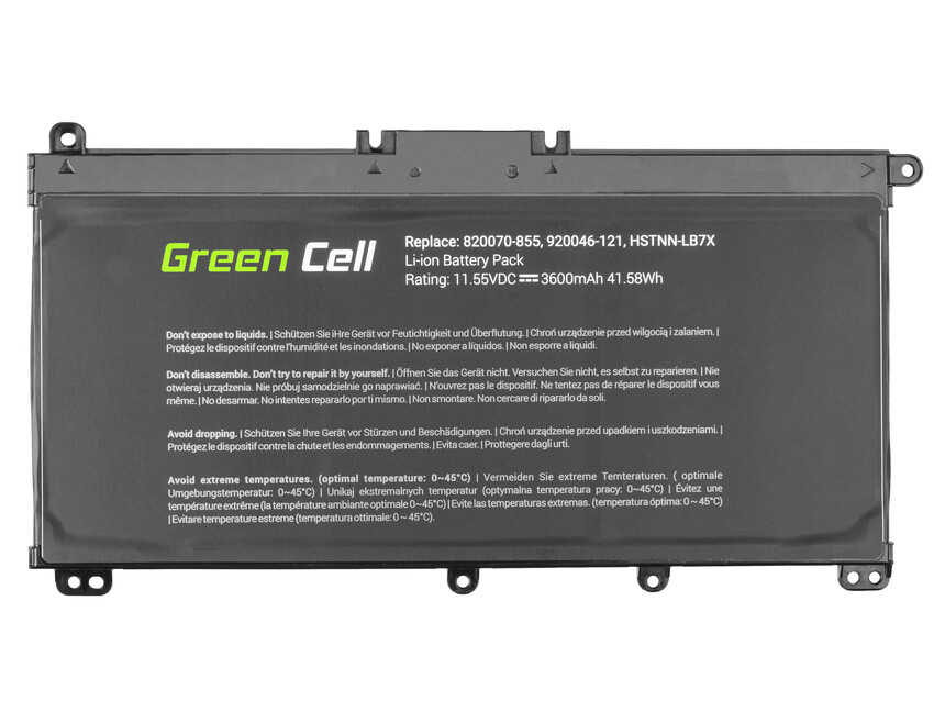 Green Cell baterija TF03XL HSTNN-LB7X 920046-421 920070-855 za HP 14-BP Pavilion 14-BF 14-BK 15-CC 15-CD 15-CK 17-AR (HP145)