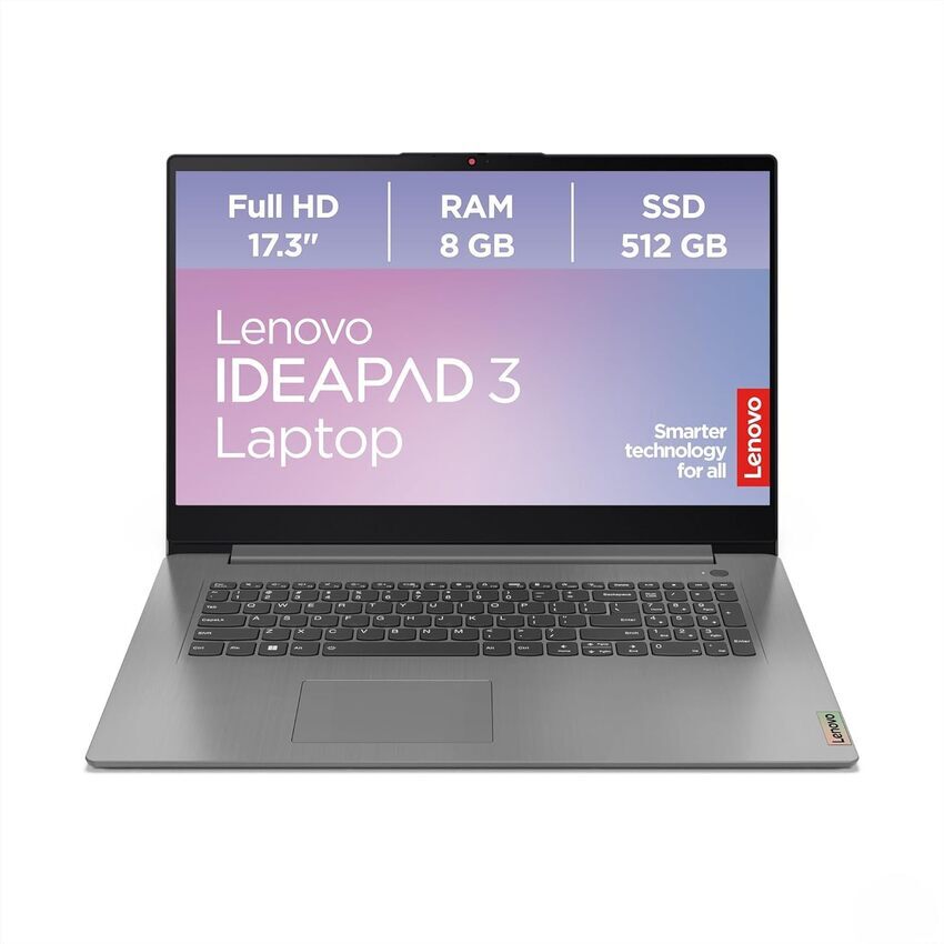 Prenosnik Lenovo IdeaPad 3 17ABA7 | R5 5625U | 16GB RAM | 512GB SSD | W11H / Ryzen 5 / RAM 16 GB / SSD Disk / 17″ FHD