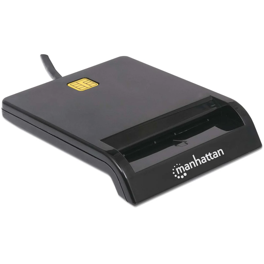 Manhattan USB-A Contact Smart Card Reader 102049