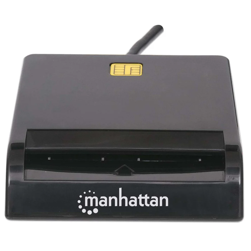 Manhattan USB-A Contact Smart Card Reader 102049