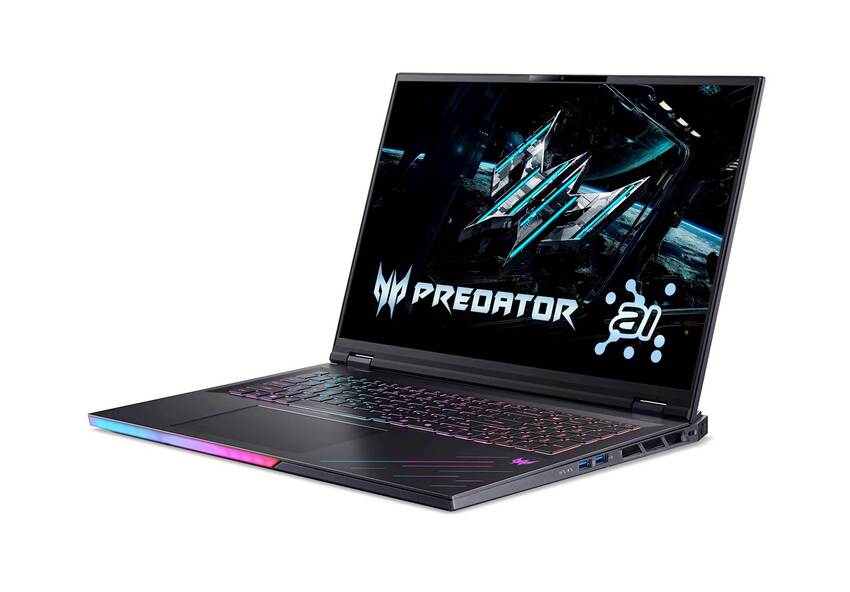 Prenosnik ACER PH18-73-90M8 Ultra 9 275HX/64GB/SSD 1TB/18'' WQUXGA 120Hz/RTX 5090 24GB/W11P/AI