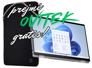Prenosnik HP Envy x360 16-ad0770ng | Touch + ovitek HP zaščitni reverzibilen črni/zlati GRATIS