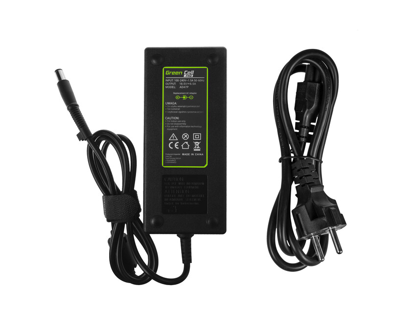 Green Cell PRO polnilec / AC Adapter 18.5V 6.5A 120W za HP Compaq 6710b 6730b 6910p nc6400 nx7400 EliteBook 2530p 6930p 8530p (AD47P)