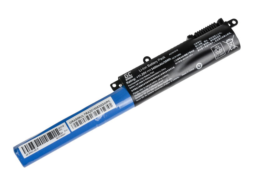 Green Cell baterija ULTRA A31N1519 za Asus F540 F540L F540S R540 R540L R540M R540MA R540S R540SA X540 X540L X540S X540SA (AS86ULTRA)