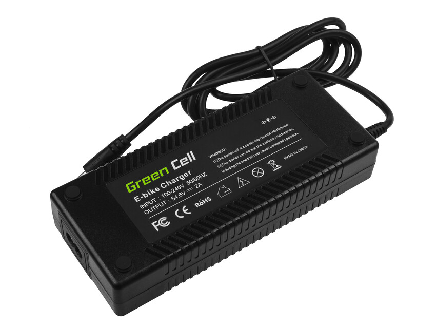 Green Cell polnilec baterije 54.6V 2A (5.5*2.1mm) za E-BIKE 48V (ACEBIKE21)