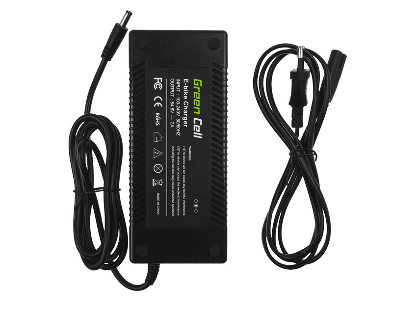 Green Cell polnilec baterije 54.6V 2A (5.5*2.1mm) za E-BIKE 48V (ACEBIKE21)