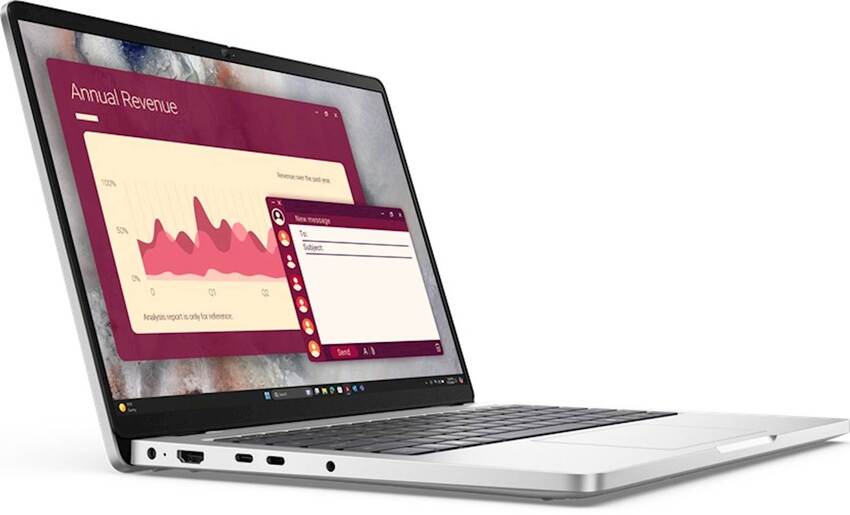 Prenosnik DELL Pro 14 (PC14250) Ultra 7 255U/32GB/SSD 512GB/UMA/W11Pro