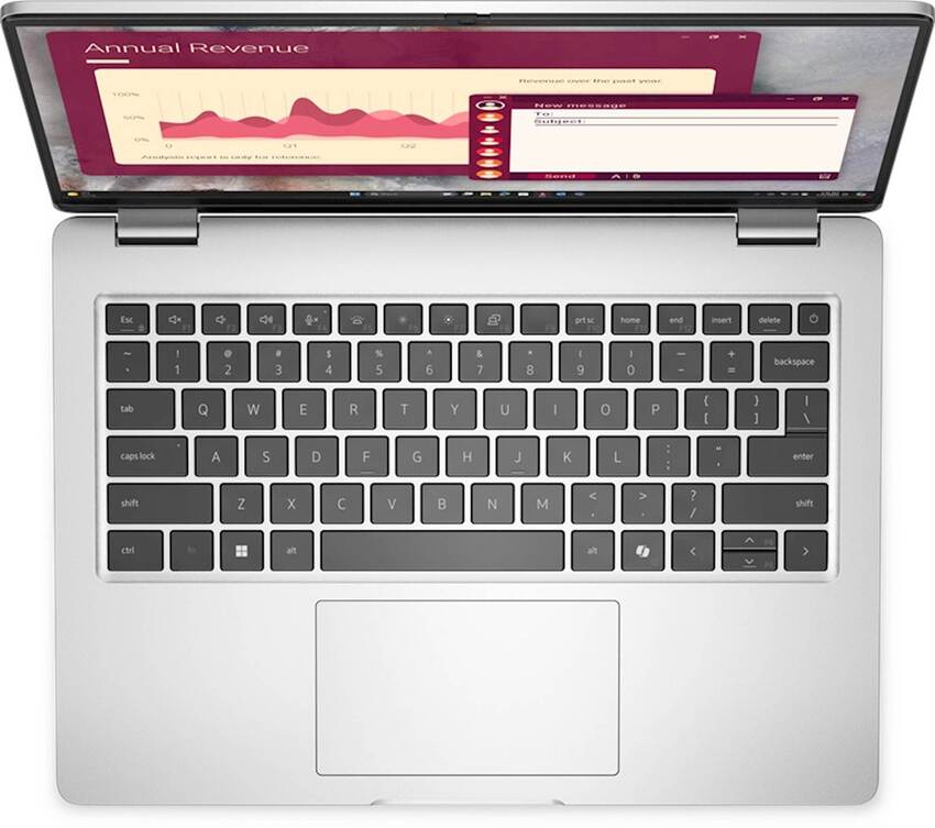 Prenosnik DELL Pro 14 (PC14250) Ultra 7 255U/32GB/SSD 512GB/UMA/W11Pro