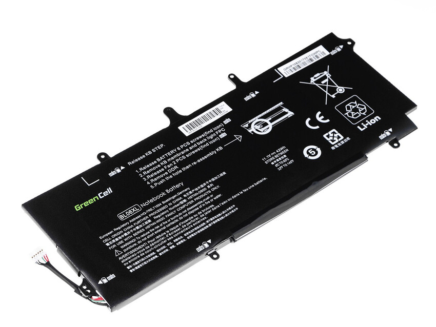 Green Cell baterija BL06XL HSTNN-DB5D za HP EliteBook Folio 1040 G1 G2 (HP108)