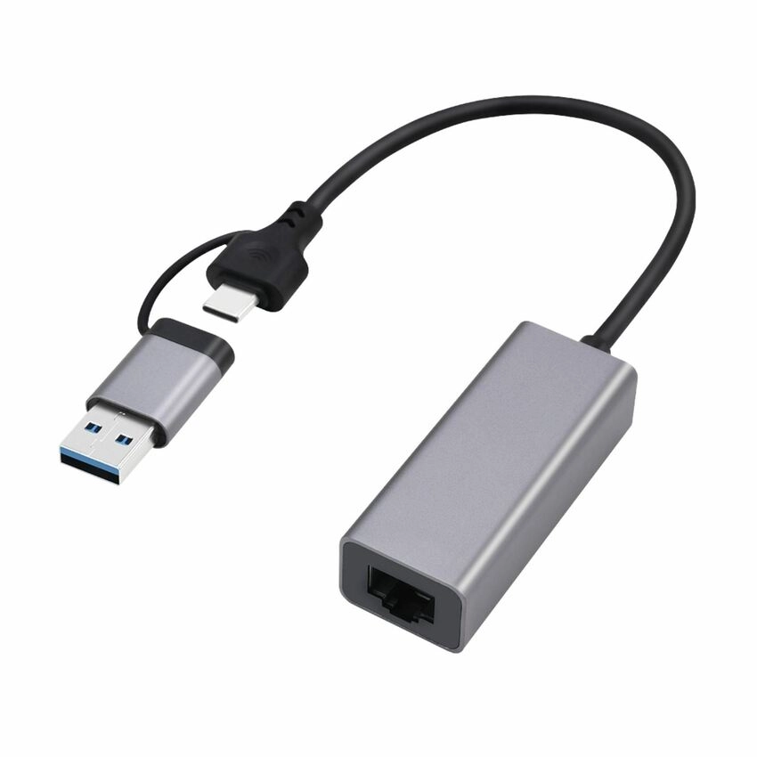 Adapter USB-C na mrežni konektor LAN, RJ45 (GIGA) Gembird A-USB3AC-LAN-01