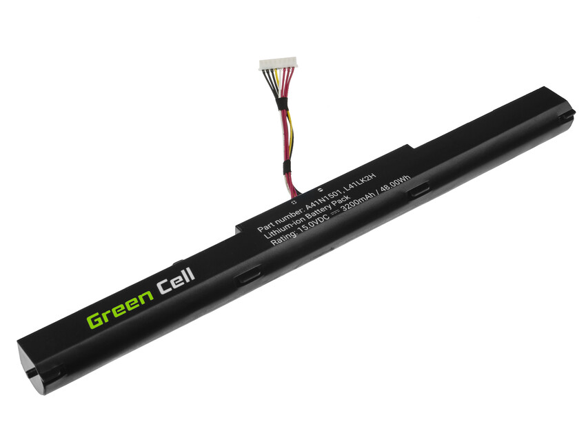 Green Cell baterija A41N1501 za Asus ROG GL752 GL752V GL752VW, Asus VivoBook Pro N552 N552V N552VW N552VX N752 N752V N752VX (AS138)