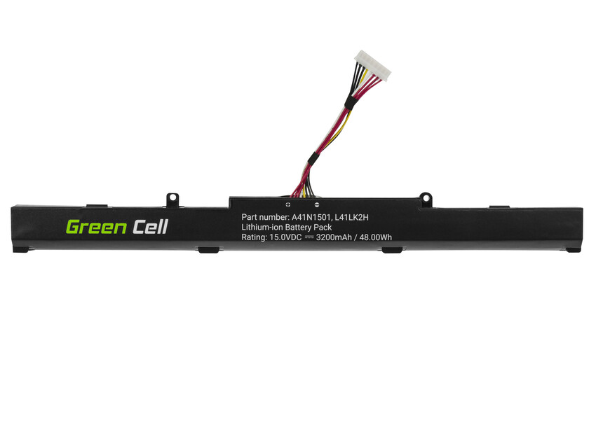 Green Cell baterija A41N1501 za Asus ROG GL752 GL752V GL752VW, Asus VivoBook Pro N552 N552V N552VW N552VX N752 N752V N752VX (AS138)