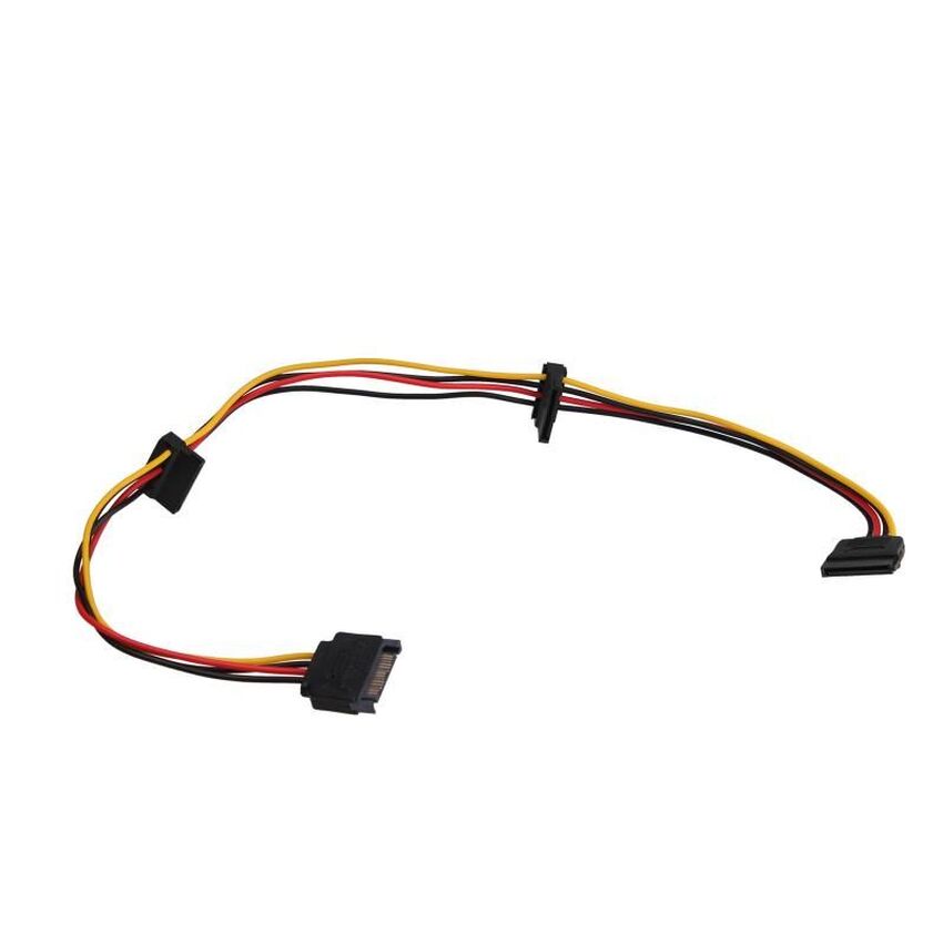 Adapter napajalni 1x SATA na 3x SATA AK-CA-41
