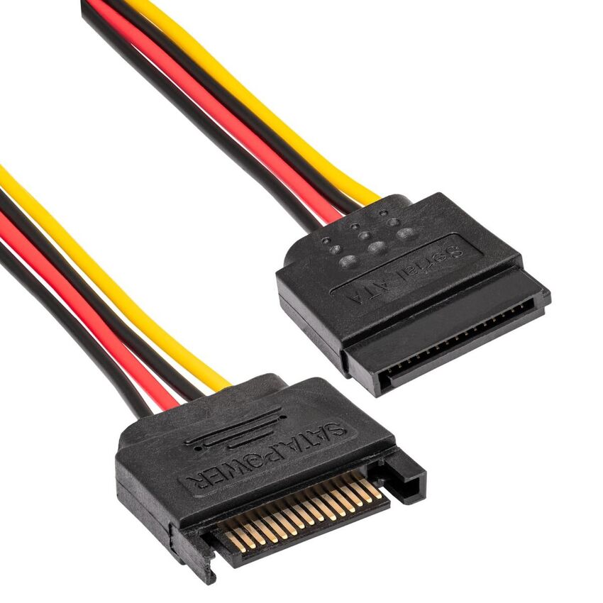 Adapter napajalni 1x SATA na 3x SATA AK-CA-41
