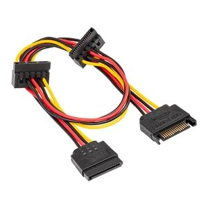 Adapter napajalni 1x SATA na 3x SATA AK-CA-41