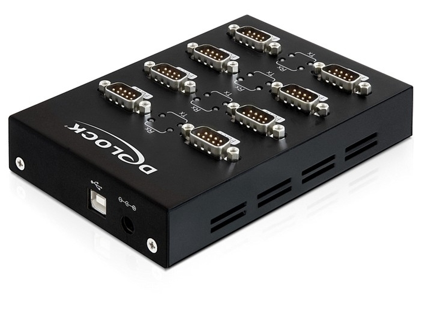 Adapter USB 2.0 Serijski 8-Priključkov Industrijski RS-232