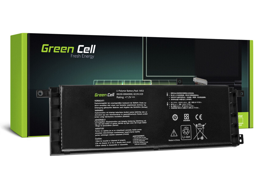 Green Cell baterija B21N1329 za Asus F553 X453MA X553 X553M X553MA R515M X503 R515MA D553MA (AS80)