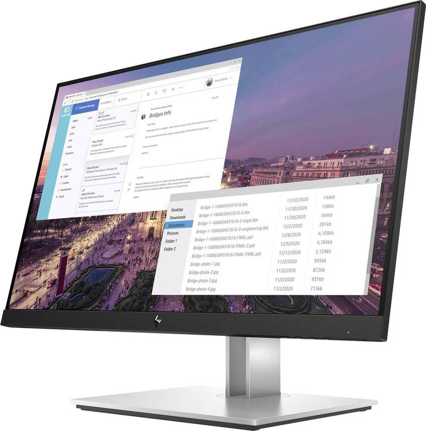 Monitor HP E23 G4 58,4 cm (23″) FHD IPS LED