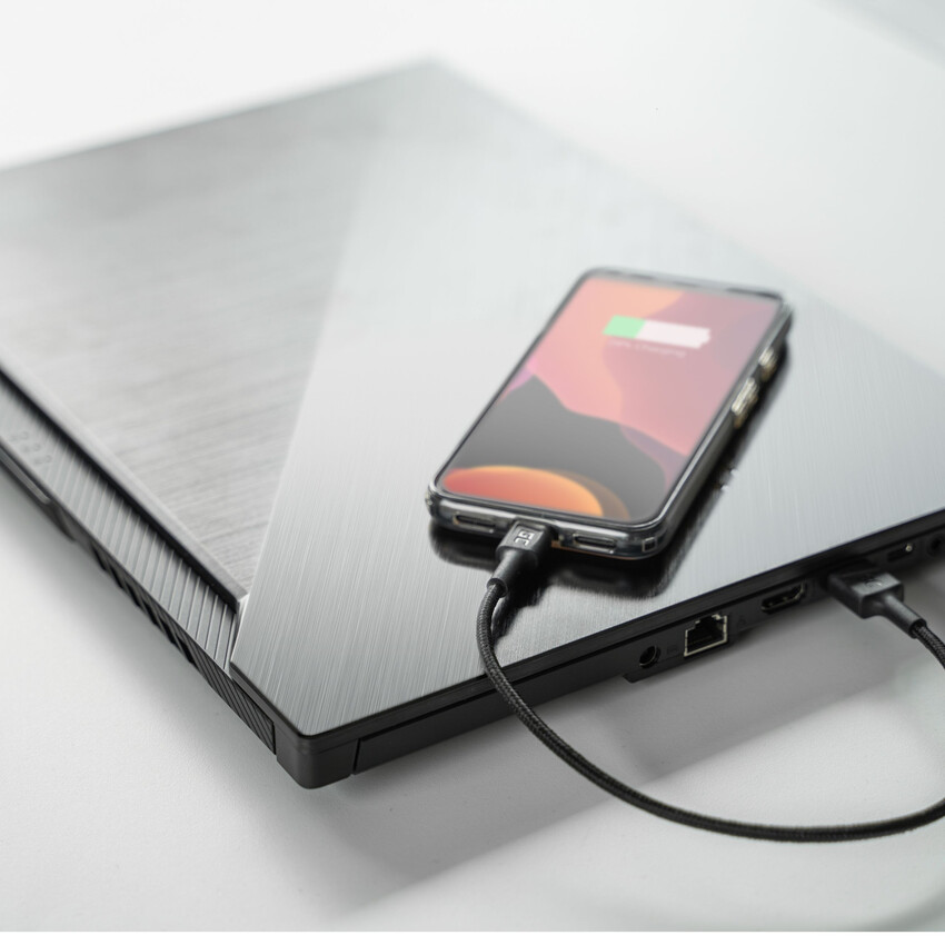 Green Cell kabel GC PowerStream USB-A - Lightning 30cm quick charge Apple 2.4A (KABGC24)