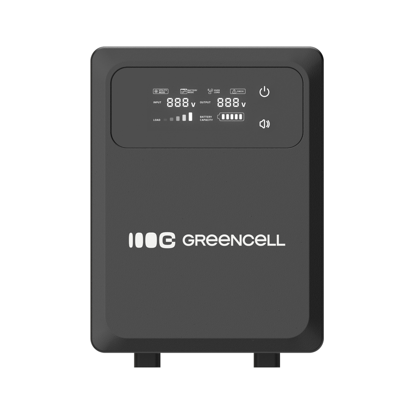 Green Cell Uninterruptible Power Supply UPS 800VA 500W z LCD zaslonom PowerCore 12 VDC (UPSLPPC500)