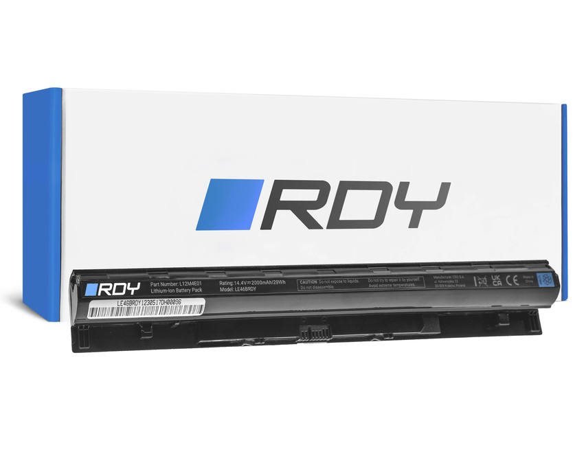 RDY Laptop baterija L12M4E01 L12L4E01 L12L4A02 L12M4A02 za Lenovo G50 G50-30 G50-45 G50-70 G50-80 G500s G505s Z50-70 Z51-70 (LE46BRDY)