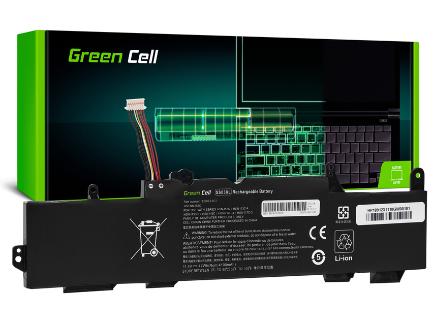 baterija Green Cell SS03XL za HP EliteBook 735 G5 G6 745 G5 G6 830 G5 G6 836 G5 840 G5 G6 846 G5 G6 (HP189)