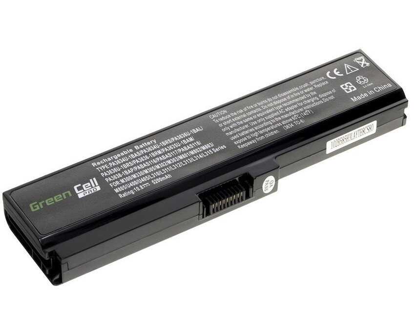 Green Cell baterija PRO PA3817U-1BRS za Toshiba Satellite C650 C650D C655 C660 C660D C670 C670D L750 L750D L755 (TS03PRO)
