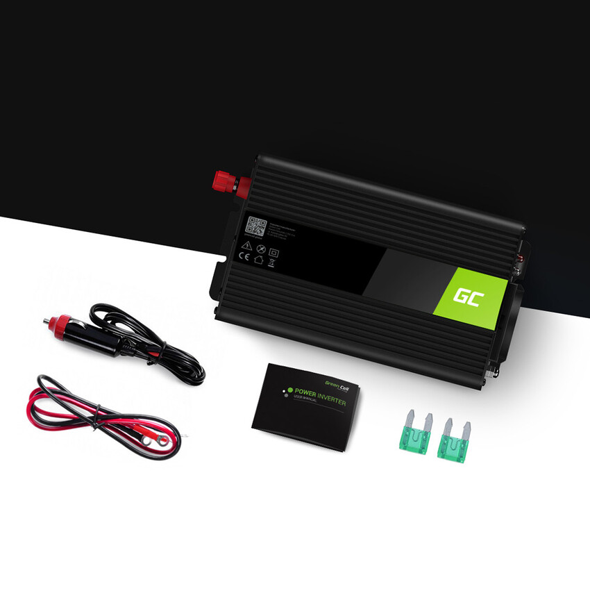 Green Cell Power Inverter 24V to 230V 300W/600W Modified sine wave (INV02DE)