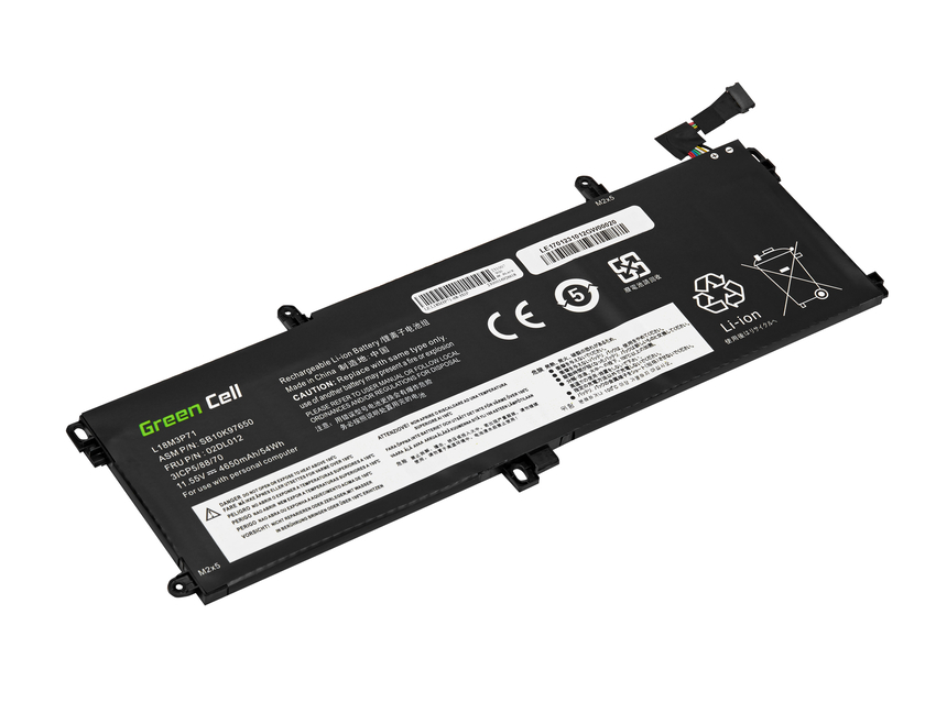 Green Cell baterija L18L3P71 L18M3P71 za Lenovo ThinkPad T590 T15 P15s P53s (LE170)