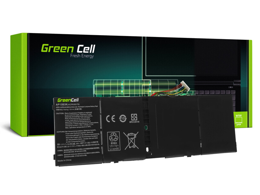 Green Cell baterija AP13B3K za Acer Aspire ES1-511 V5-552 V5-552P V5-572 V5-573 V5-573G V7-581 R7-571 R7-571G (AC48)