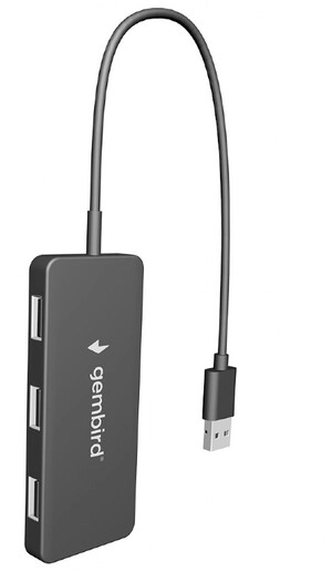 USB razdelilec / USB hub Gembird UHB-U2P4-04  4x USB 2.0 480 Mbit/s