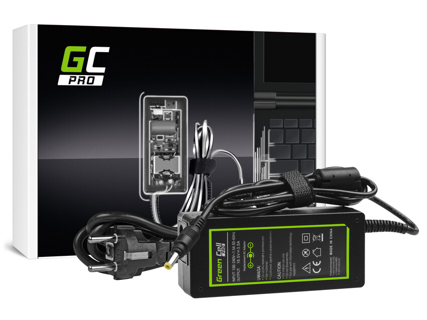 Green Cell PRO polnilec / AC Adapter 18.5V 3.5A 65W za HP Pavilion DV2000 DV6000 DV8000 Compaq 6730b 6735b nc6120 nc6220 nx6110 (AD11P)