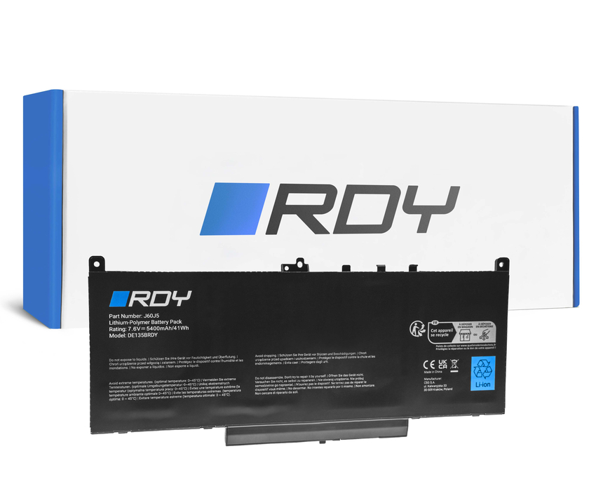 RDY Laptop baterija J60J5 za Dell Latitude E7270 E7470 (DE135BRDY)