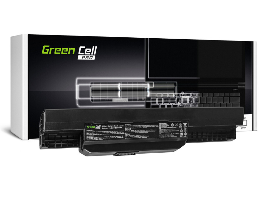 Green Cell baterija PRO A31-K53 A32-K53 A41-K53 A42-K53 za Asus A537 K53 K53E K53S K53SV X53 X53S X53U X54 X54C X54F X54H (AS04PRO)