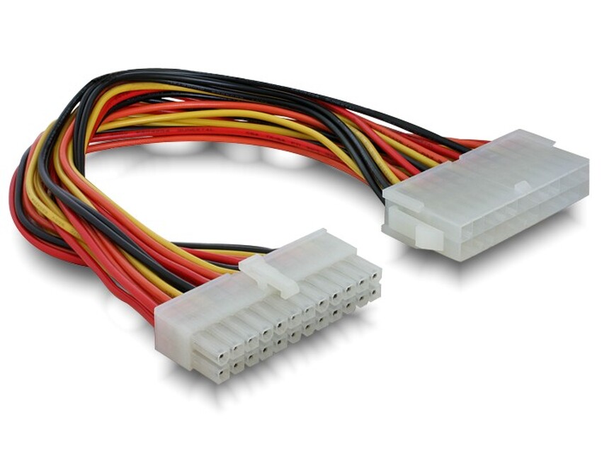 Kabel Power Matična plošča ATX 24pin STE > 24pin Ženski 0,3m